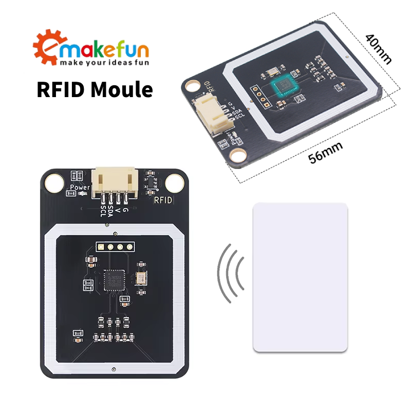 Home Automation Raspberry Pi - RFID-module RC522 MFRC-522, inclusief S50-chips en