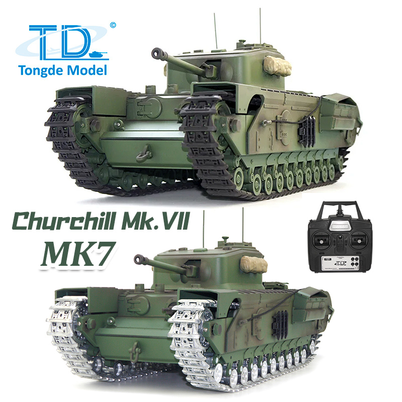 Tongde Rc Tank 1/16 Churchill  - Home Automation Tutorial recensie en prijs