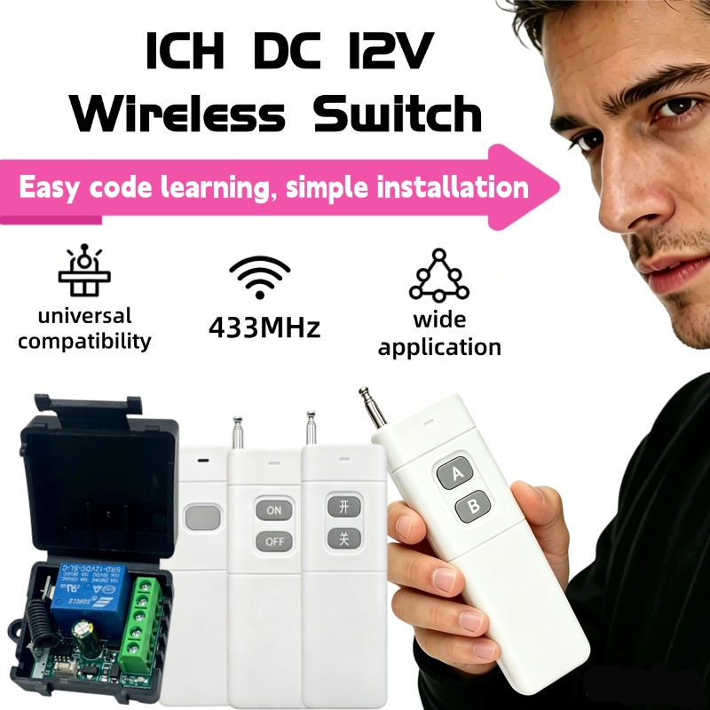 433Mhz DC 12V 6V-30V 1CH Unive - 433Mhz Receiver Module recensie en prijs