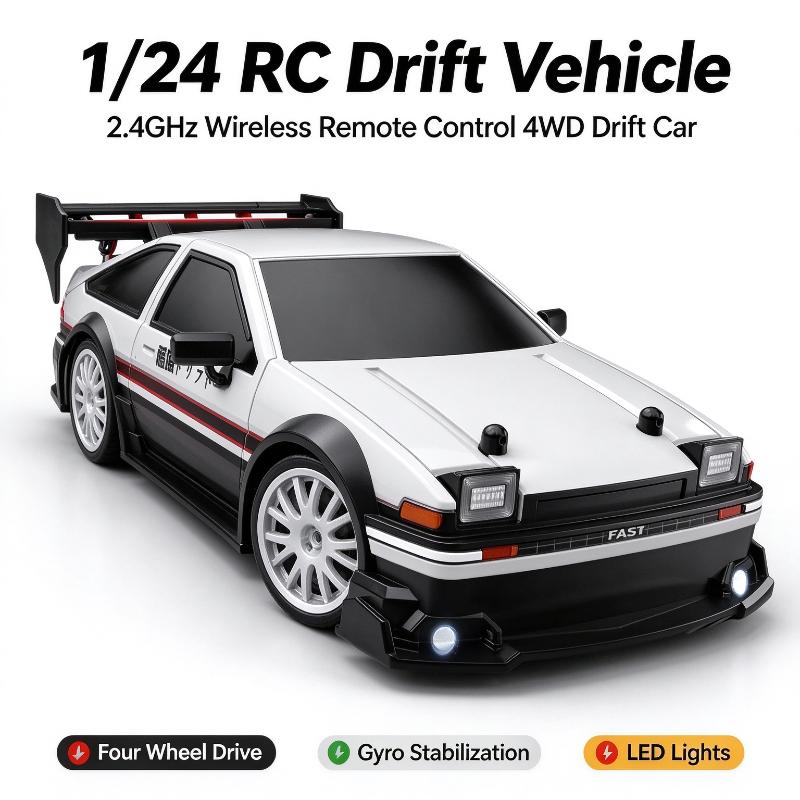 1/24 4WD RC Driftauto 2.4GHz D - Home Automation Tutorial recensie en prijs